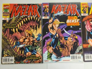 3 Ka-Zar Marvel Comic Books #17 19 20 78 TJ15