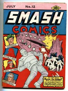 SMASH! Graphic Novel Comic Book Artwork ~ Magazine Page PRINT AD