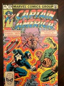 Captain America #274 Direct Edition (1982) - NM
