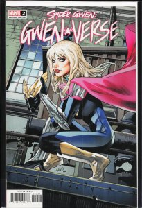 Spider-Gwen: Gwenverse #3 Greg Land Cover (2022) Spider-Gwen