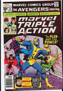 Marvel Triple Action #34 (1977) The Avengers