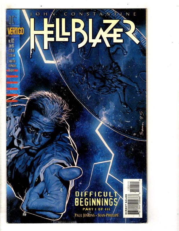 7 John Constantine Hellblazer DC Vertigo Comics 206 210 209 102 205 (2) 208 J306