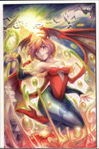 Darkstalkers #1: Morrigan RACHTA LIN LILITH VIRGIN VARIANT (2022)