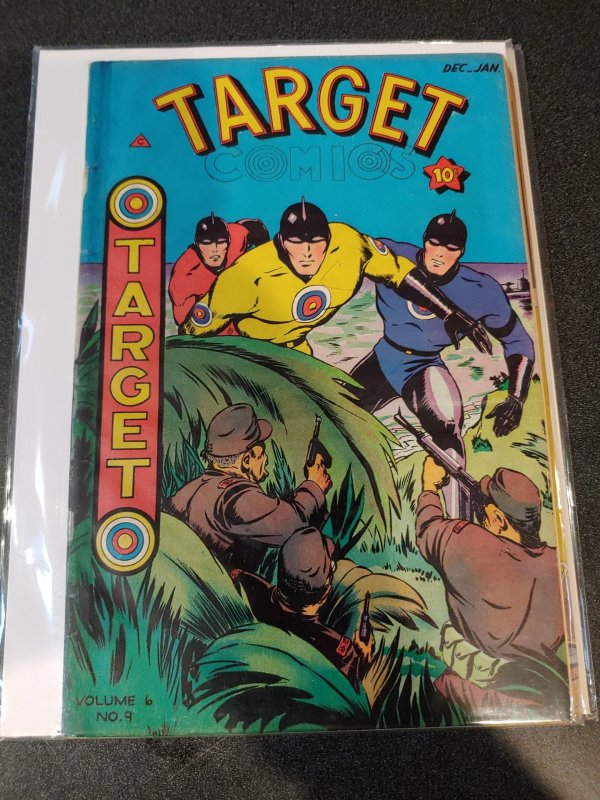 ​TARGET COMICS VOL. 6 #9 1946 GOLDEN AGE CLASSIC