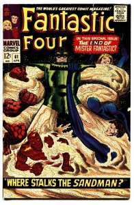 FANTASTIC FOUR #61 1967-JACK KIRBY-SANDMAN SILVER SURFER