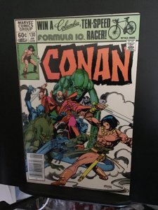 Conan the Barbarian #130 (1982) High-grade Gil Kane cover! VF+ Wow