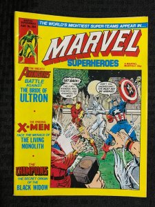 1980 July MARVEL SUPERHEROES UK Magazine #364 VG/FN 5.0 Neal Adams X-Men
