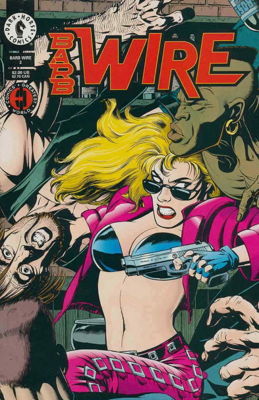 Barb Wire #2 VF/NM; Dark Horse | save on shipping - details inside