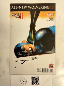 All-New Wolverine #11 NM Marvel Comic Book X-Men Deadpool Sabertooth 41 MS20