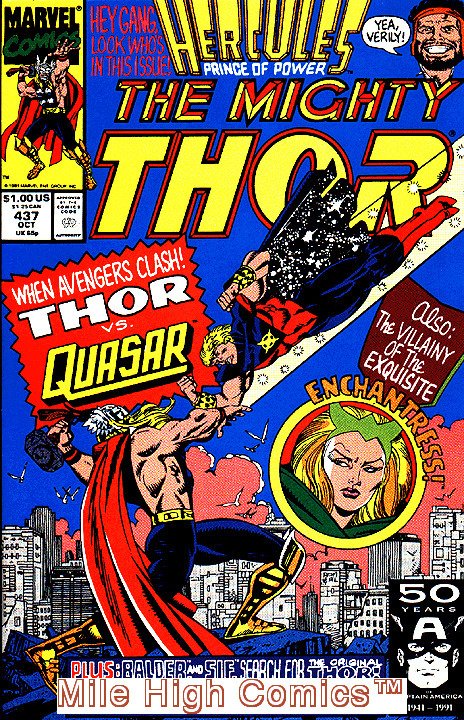 THOR  (1962 Series) (#83-125 JOURNEY INTO MYSTERY, 126-502) #437 Very Good