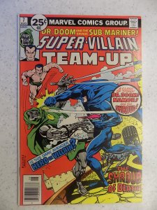 SUPER-VILLAIN TEAM-UP # 7 MARVEL SUB-MARINER DR. DOOM NICE GRADE