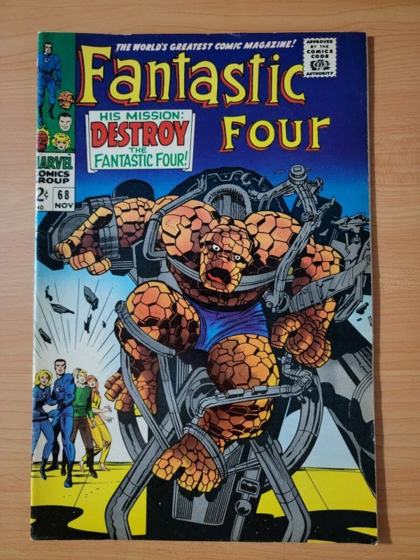 Fantastic Four #68 ~ VERY FINE VF ~ 1967 Marvel Comics