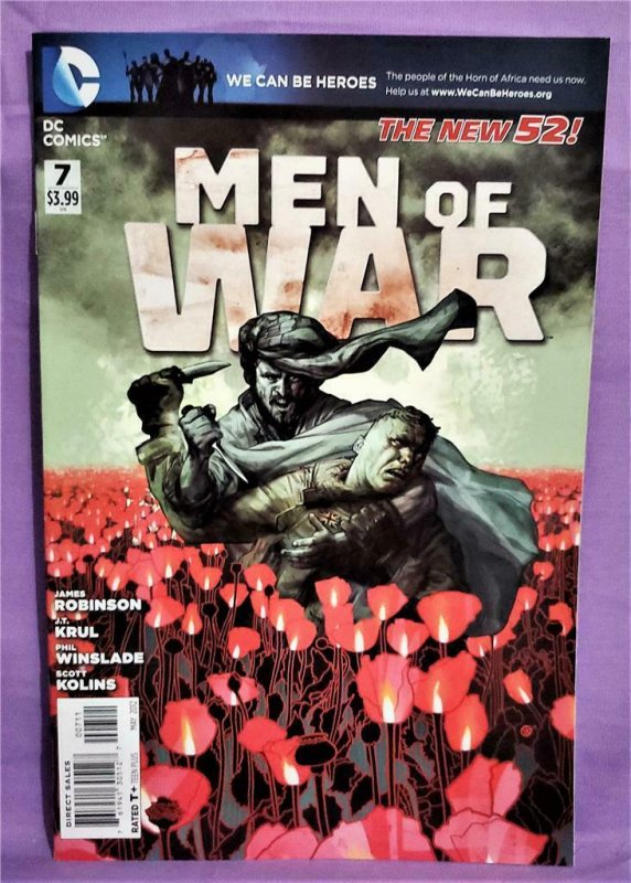 DC New 52 MEN OF WAR #1 - 8 Sgt Rock Tom Derenick Phil Winslade (DC, 2011)!