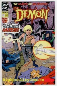 DEMON 24, NM+, Alan Grant, 1990, Batman, Robin, Howler, Wolf, more in store