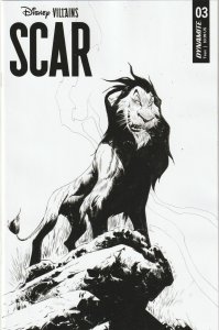 Disney Villains Scar # 3 Variant 1:7 Cover U NM Dynamite [Q1]