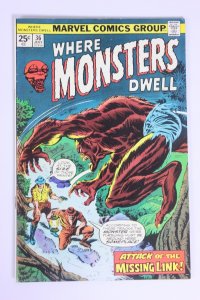 Where Monsters Dwell #36 (1975) VFNM