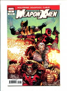 Weapon X-Men 3PC #1-3 - Steve Skroce + Chris Cross Covers (9.0/9.2) 2025