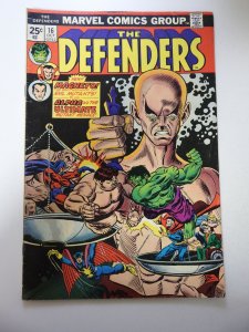 The Defenders #16 (1974) FN- Condition MVS Intact