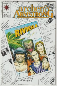 Archer & Armstrong #5 (Dec 1992, Valiant), VFN condition (8.0)