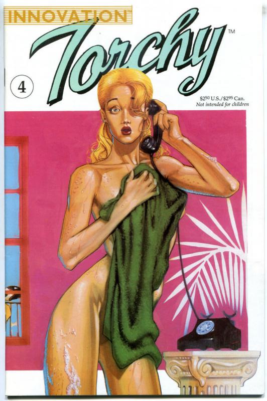 TORCHY #4, VF/NM, 1991, Bill Ward, Innovation, Stelfreeze, more indies in store