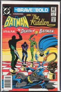The Brave and the Bold #183 (1982) The Riddler