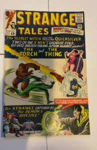 Strange Tales #128 (1965) Scsrlit withc and quicksilver/Dr Strange