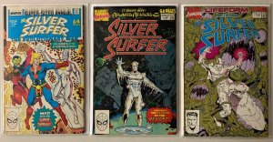 Silver Surfer comics run #1-40 + 3 annuals 43 diff avg 6.0 (1987-90)