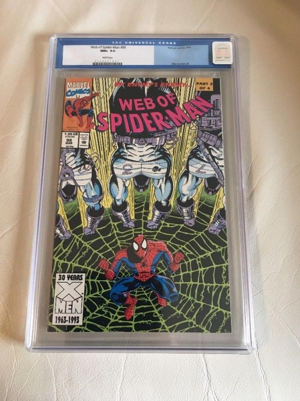 Web of Spider-man #98 cgc 9.6