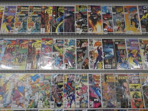 Huge Lot 130+ Comics W/ X-Force, War Machine, Deathlok+ Avg Fine/VF Condition!