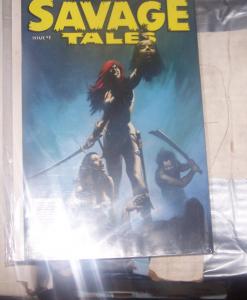 savage tales 1 dynamite red sonja sword+sorcery