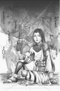 ?? DEMON DAYS X-MEN #1 KAEL NGU B&W SKETCH VIRGIN VARIANT PSYLOCKE WOLVERINE