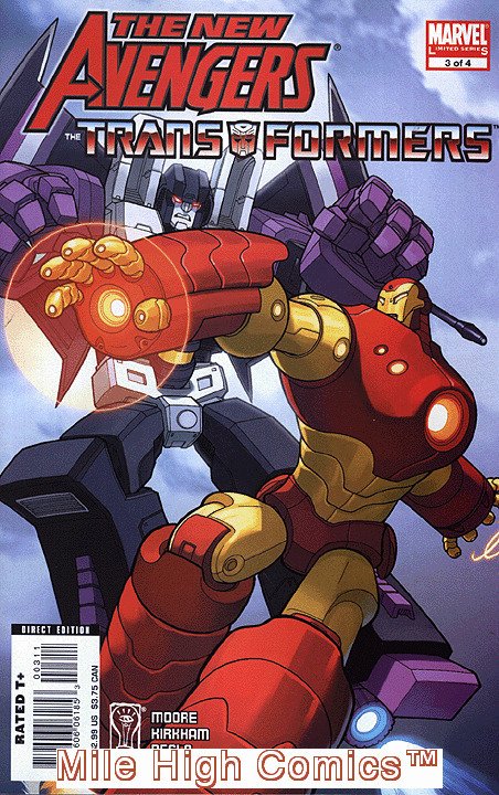 NEW AVENGERS/TRANSFORMERS (2007 Series) #3 Very Fine Comics Book