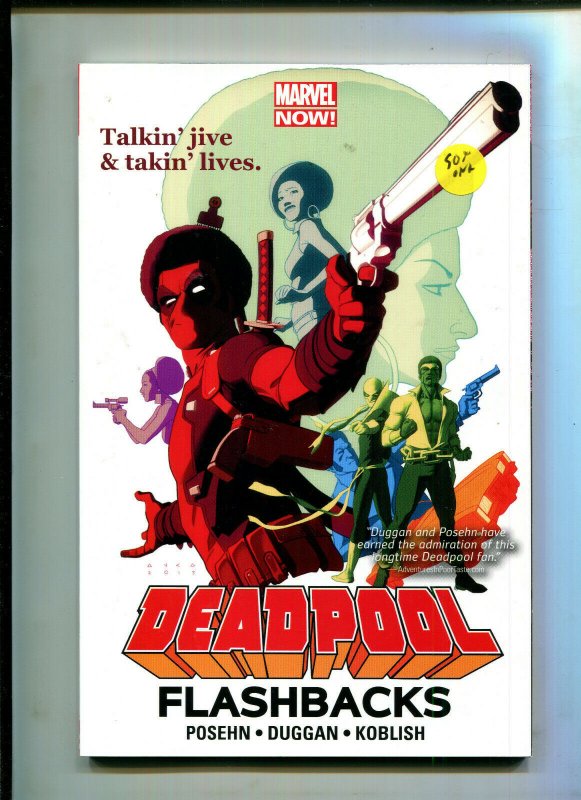 DEADPOOL FLASHBACKS TALKIN' JIVE & TALKIN' LIVES (NM-) TPB