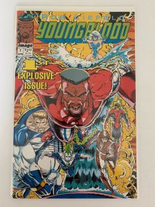 Young Blood #1 1st Explosive Issue Rob Liefeld Image Comics VF+