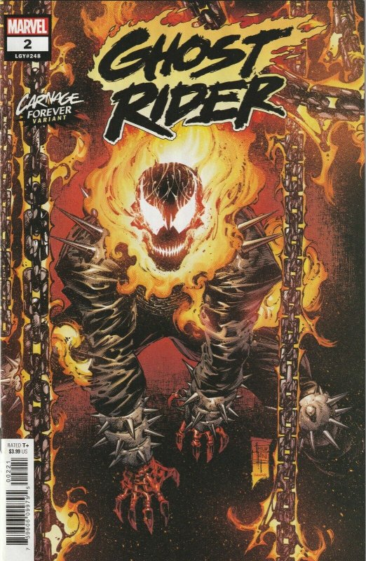 Ghost Rider # 2 Carnage Forever Variant Cover NM Marvel 2022 [F8] 