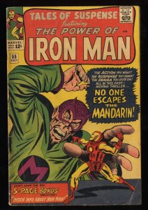 Tales Of Suspense #55 GD/VG 3.0 Mandarin!