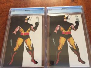 TWO Wolverine #1 9.6 CGC! 1-8 M/NM! Entire Weapon X Program, Many Many More!