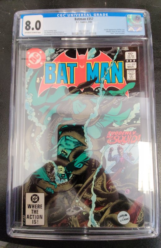 Batman #357 (1983) cGC 8.0