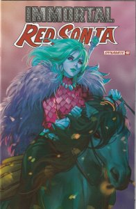 Immortal Red Sonja # 7 Variant FOC Cover N NM Dynamite [K9]