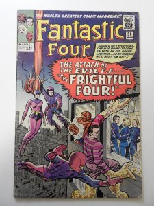 Fantastic Four #36 (1965) GD/VG Condition moisture damage