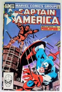 CAPTAIN AMERICA #285 (VF/NM) Porcupine App High Grade Marvel