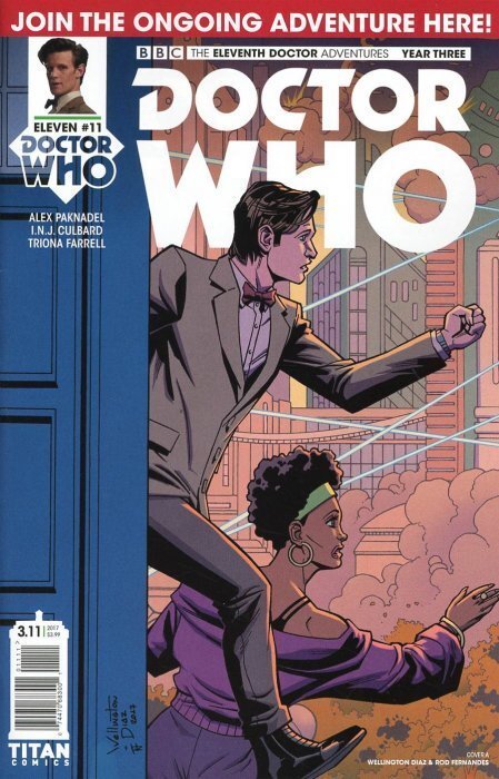 Doctor Who: The Eleventh Doctor Year Three #11A VF/NM ; Titan