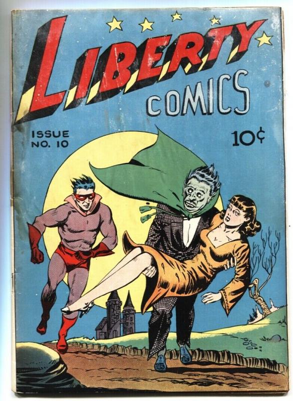 LIBERTY #10-1945 GREEN PUB HANGMAN-BOY BUDDIES-BILL VIGODA