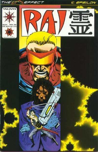 Rai (1992 series) #26, VF- (Stock photo)