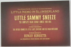 Little Sammy Sneeze: The Complete Color Sunday Comics 1904-1905 HC Winsor McCay