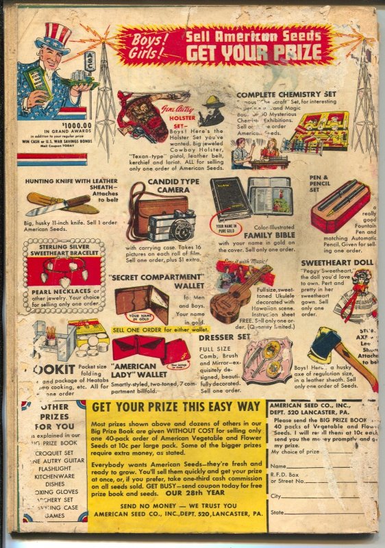 Police #53  1946 - Quality  -G/VG - Comic Book