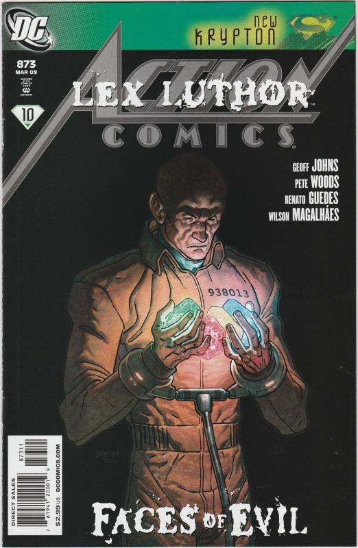 5 Action Comics DC Comic Books # 873 874 875 876 877 Superman Lex Luthor LH19