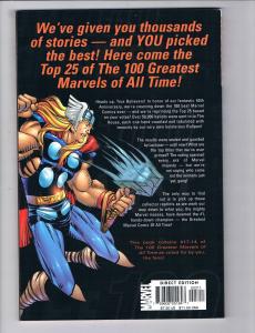 100 Greatest Marvels Of All Time # 3 NM Marvel Comics TPB Avengers Hulk Thor S92