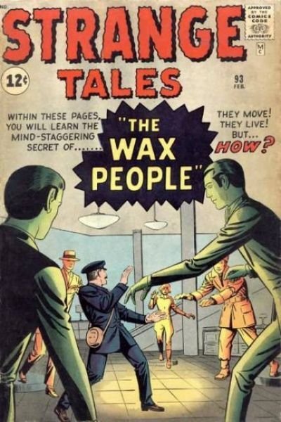 Strange Tales (1951 series) #93, VG- (Stock photo)