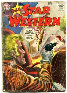 All Star Western #96 1957- Grey Tone cover- DC Silver Age Poor